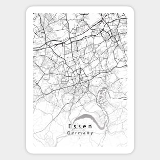 Essen Germany City Map Sticker